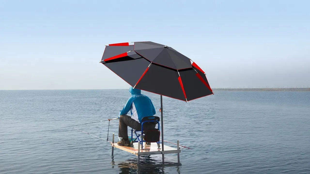 Multi-Angle Outdoor Fishing Sun Umbrella